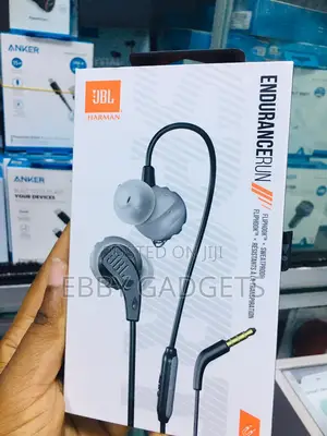 JBL Endurance RUN – Wired Sport in-Ear Headphones – Black