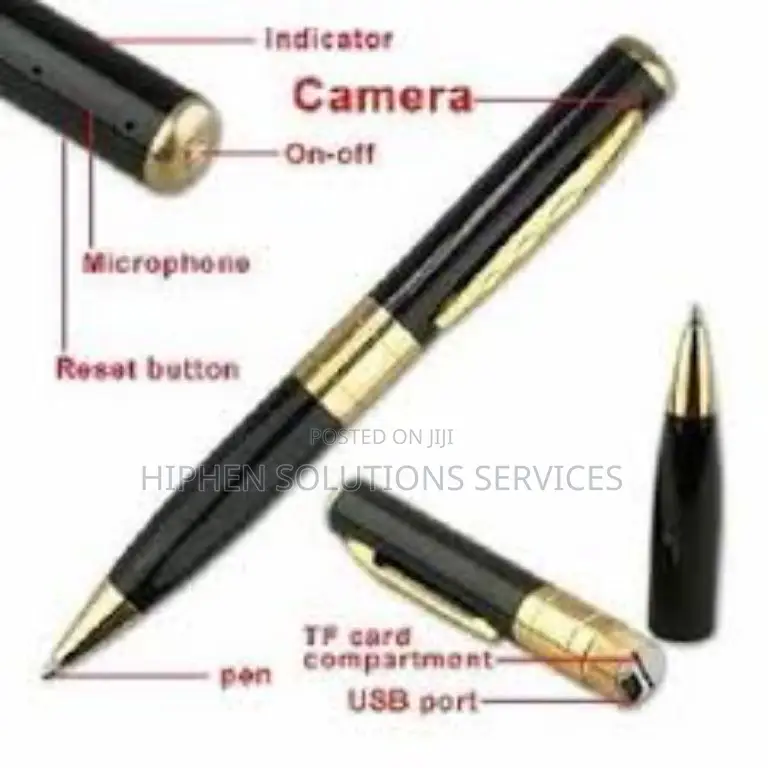 Black Spy Mini Pen Camera