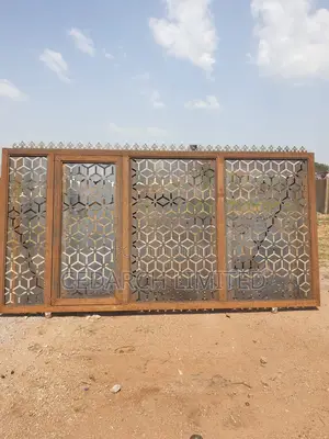 CNC Laser Designed Heavy Sliding Gate