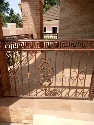 Handrails With Original Wrought-Iron Materials