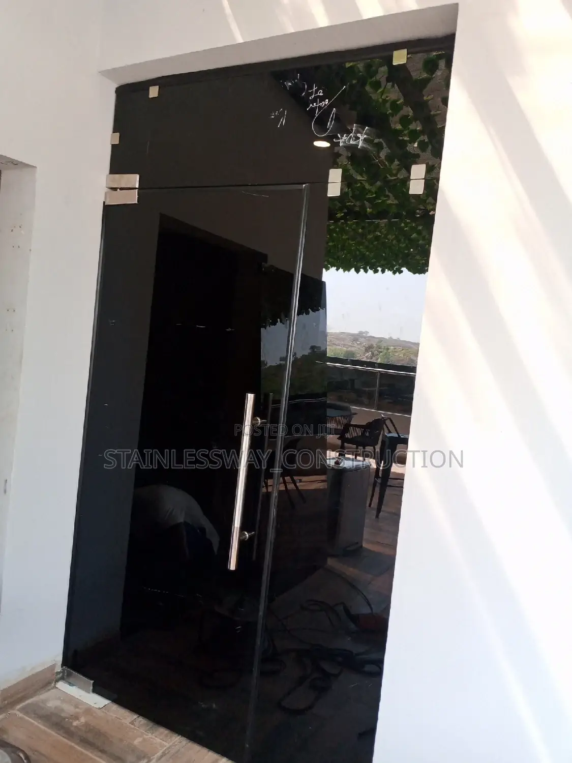 Dark Grey Swing Door Craft