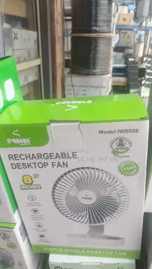 Iwin Rechargeable Desktop Fan