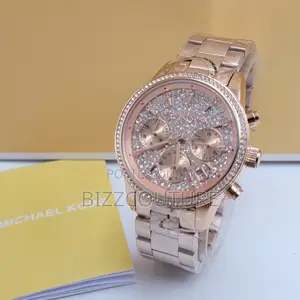 Original MICHAEL KORS Gold Chain Watch Available in Store