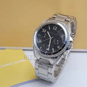 Original MICHAEL KORS Silver Chain Watch Available in Store