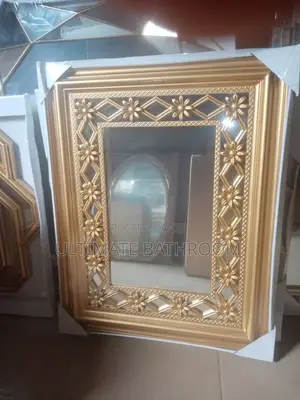 Golden Frame Mirror