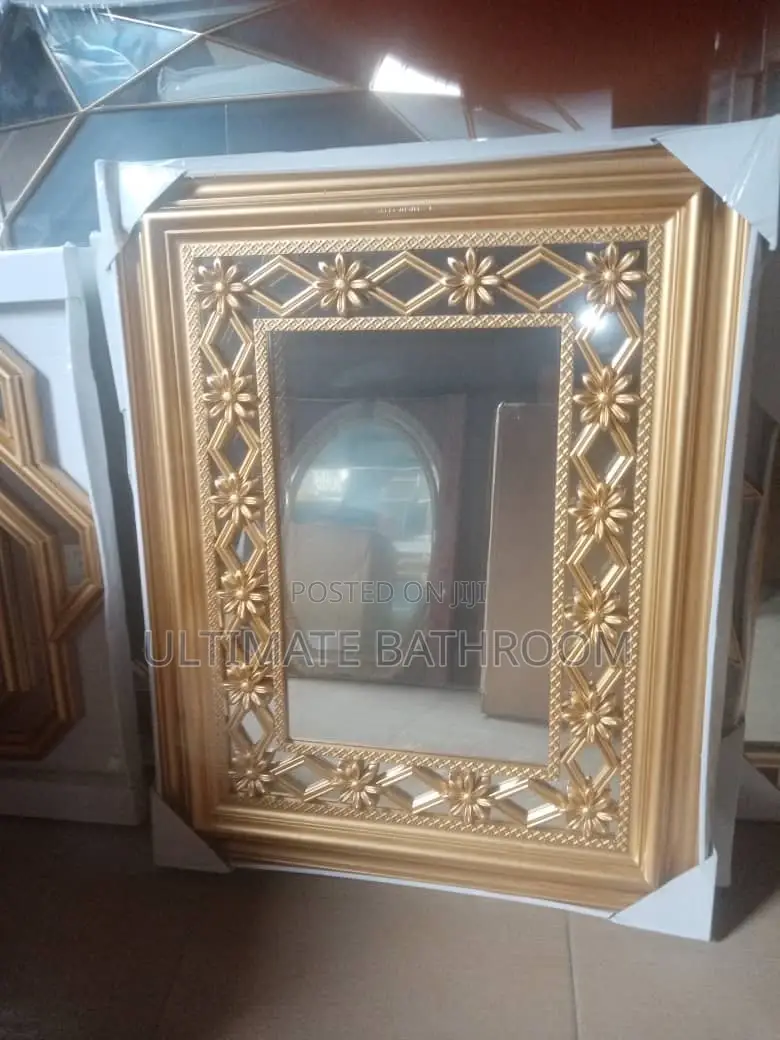 Golden Frame Mirror