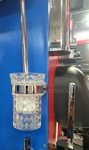 Stone Glass Toilet Brush