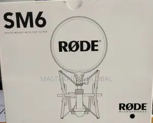 Rode Sm6 Shock Mount With Pop Filter