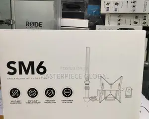 Rode Sm6 Shock Mount With Pop Filter