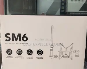 Rode Sm6 Shock Mount With Pop Filter