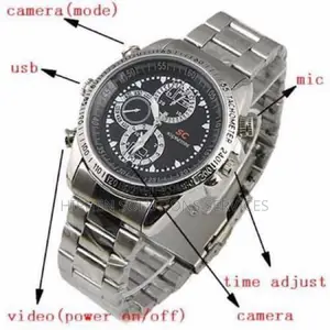 Recording Wearable Spy Watch Camera