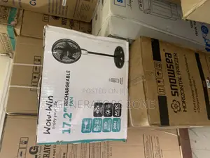 17.2 Rechargeable Wow-Win Adjustable Standing Fan