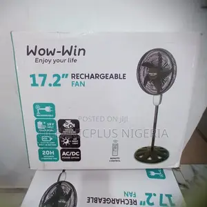 Fantastic Wow-Win 17.2 Inches Rechargeable Fan