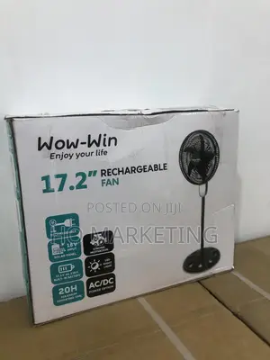 17.2 Inches Rechargeable Standing Fan Wow Win