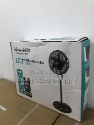 Rechargeable 17.2 Inches Wow Win Standing Fan