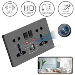 Wall Switch Hidden Camera