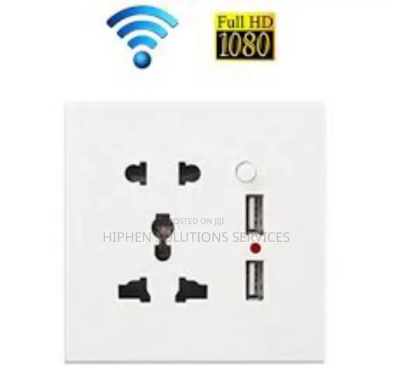 Home Security Camera AC Wall Socket