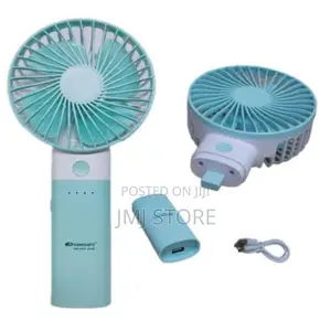 Kamisafe Rechargeable Hand Fan With Power Bank Function