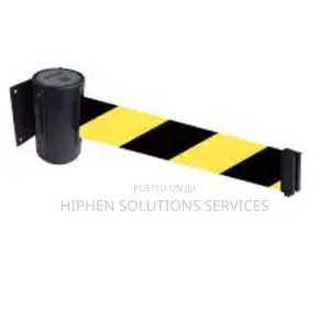 Belt Stanchion Queue Barrier Post Wall Mount Retractable 5m