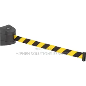 Wall Mounted Retractable Red Security Belt Rope Barrier
