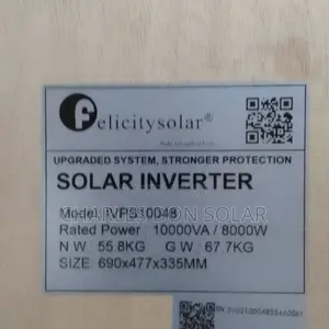 Felicity Inverter 10kva Non Hybrid