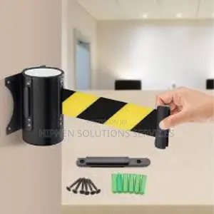 Fixed Retractable Belt Barrier With ABS Case
