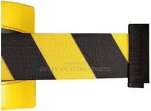Wall Mount Retractable Belt Barrier For Warehouse