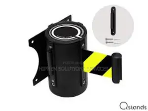 Crowd Control Barriers Self Retracting 7-1/2'L Belt