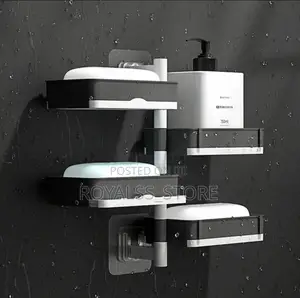 4 Layer Rotating Soap Holder (No Drilling)