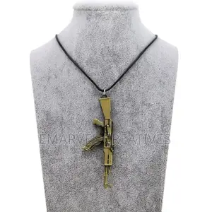 Original New Leather Chain Counter Strike AK47 Gun Pendant