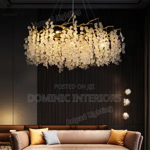 LED Luxury Crystal Ceiling Chandelier