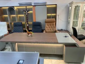 2.8 Metres Executive Office Table and Shelf