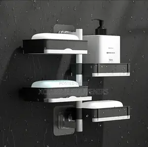 4 Layers Wall Mounted Soap Bar Holder