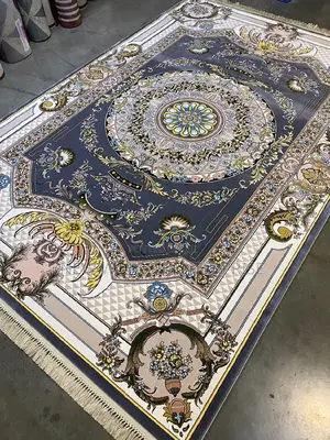 8by11 Feets High Quality Isfahan Vip Persian Rug