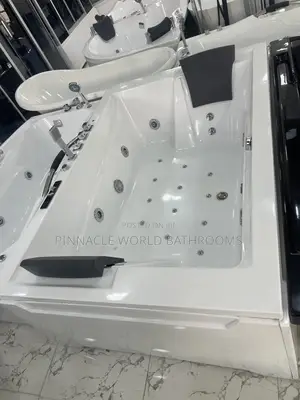 180x120 Double Jacuzzi With Complete Accessories