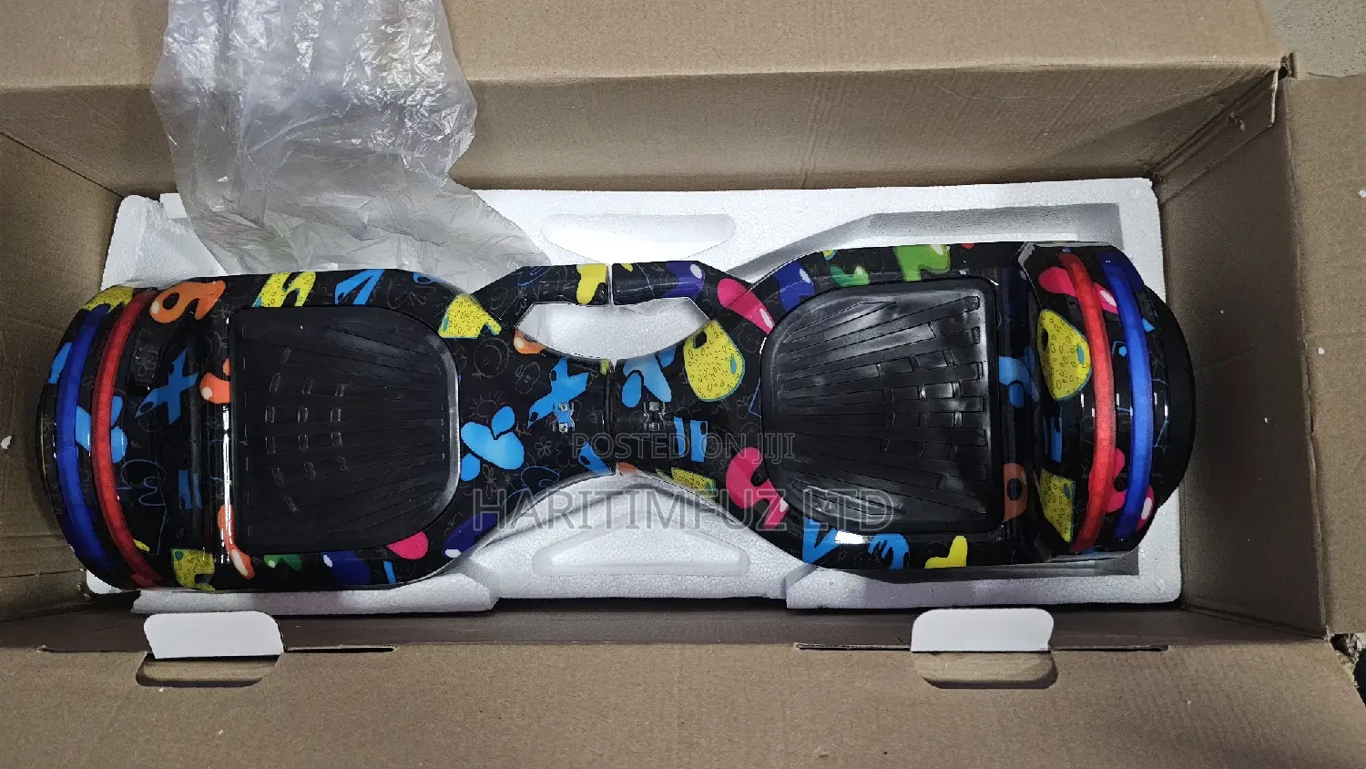 2025 Model 6.5inch Hollow Wheels Hybrid Bluetooth Hoverboard