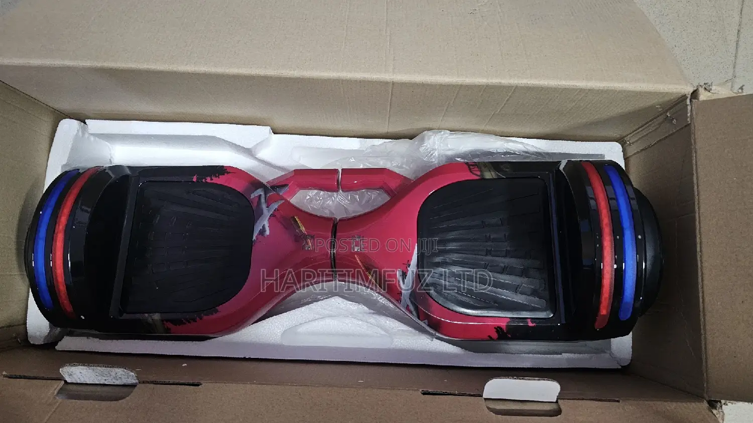 2025 Model 6.5inch Hollow Wheels Hybrid Bluetooth Hoverboard