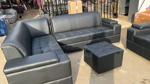 Luxury L Shaped Home Sofa With Table Single