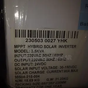 Yohako Inverter Hybrid 3.5kva 24v