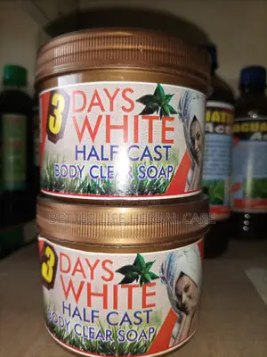 3 Days White Half Cast Clear Soap