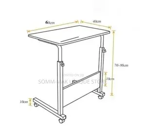 Laptop Table With Wheel