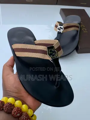 Gucci Leather Slipers