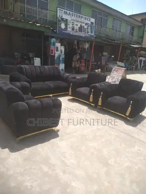 Quality Complete Set of 7 Seaters Ulphostery Padded Sofa