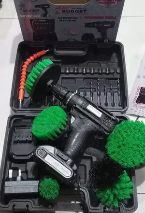 Drill Brush With Set of Drill Machine