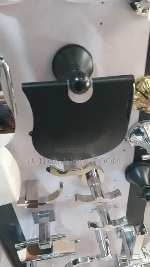 Black Cover Tissue Holder