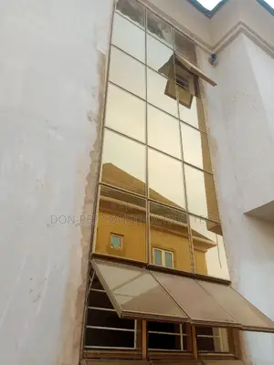 Gold Cutting Wall Windows