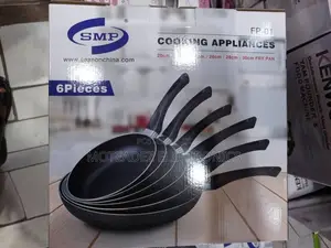 SMP 6pcs Non Stick Aluminium Frying Pan Sets