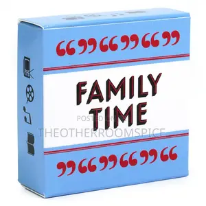 Family Time: Adult Children Family Conversation Card Game