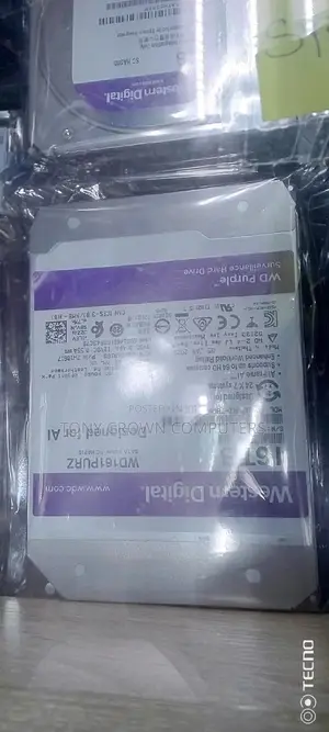 16tb Wd Purple Destop Int Sata HDD