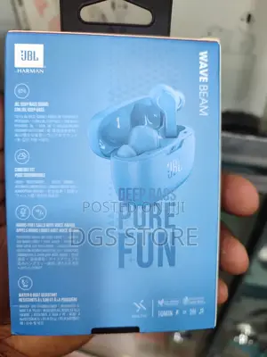 JBL Wave Beam Bluetooth Earbuds
